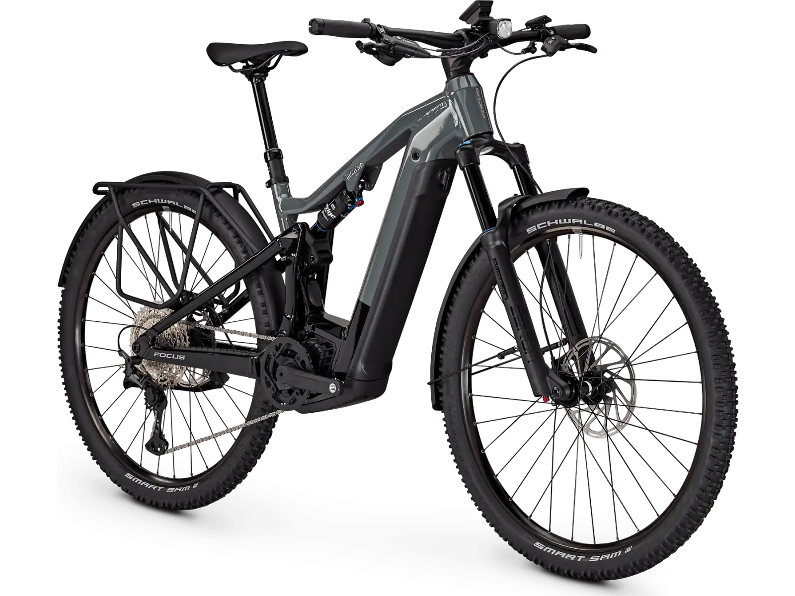 Focus Thron2 6.8 EQP DI 625Wh full suspension e-bike Slategrey/Magicblack