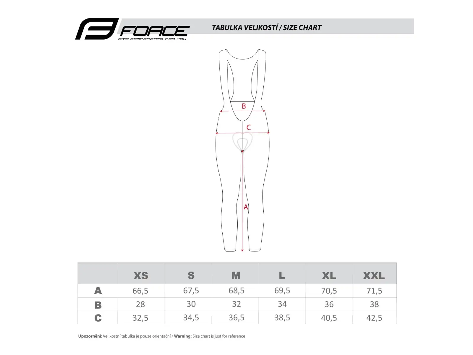 Force Reflex Line Lady women's bib pants with padding black
