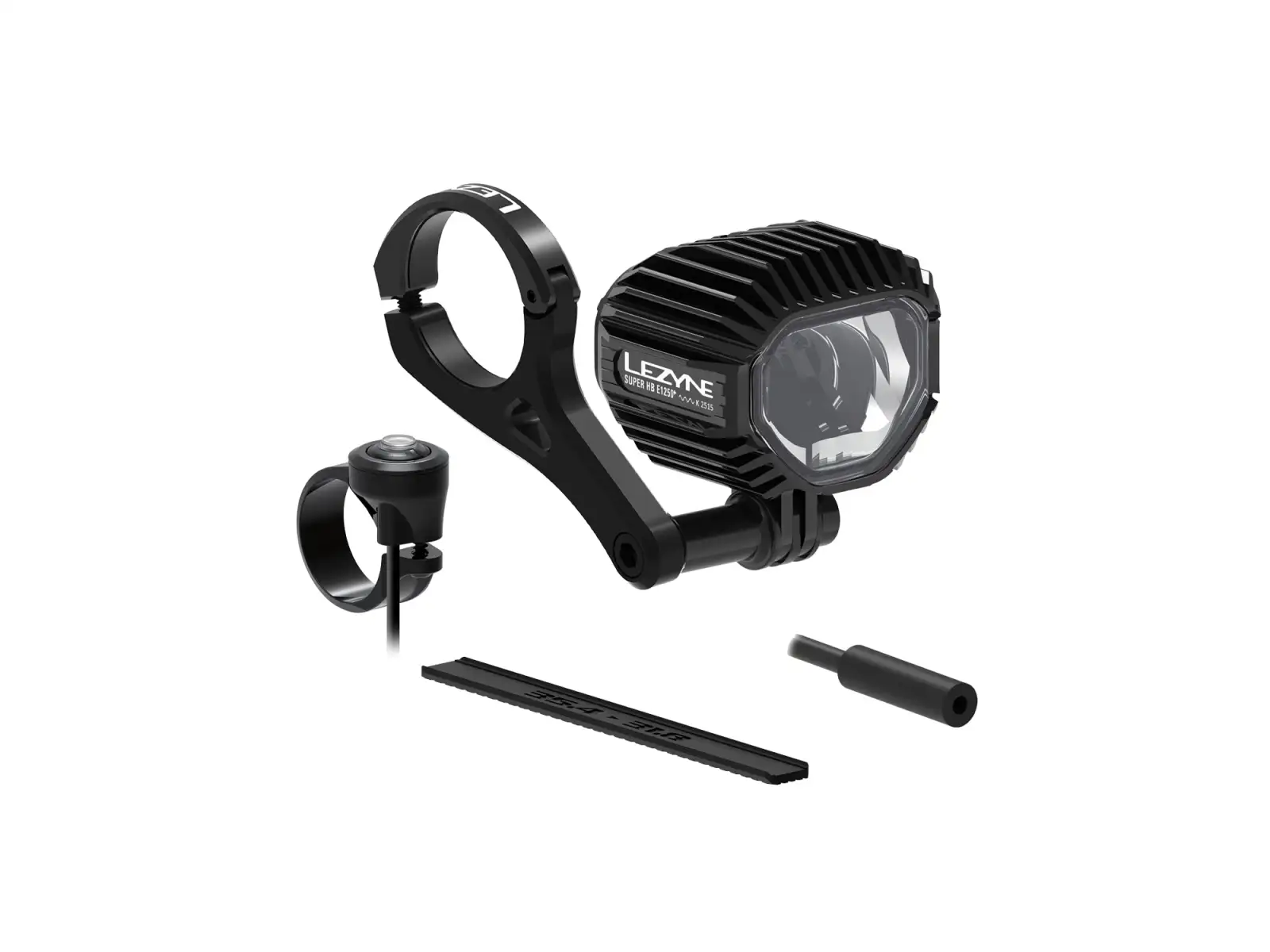 Lezyne E-Bike Super HB StVZO E1250+ front light Black