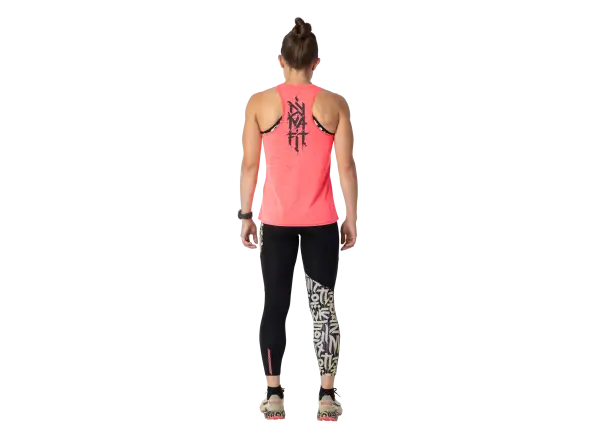 Dynafit Trail women's running sleeveless shirt Ultra Coral