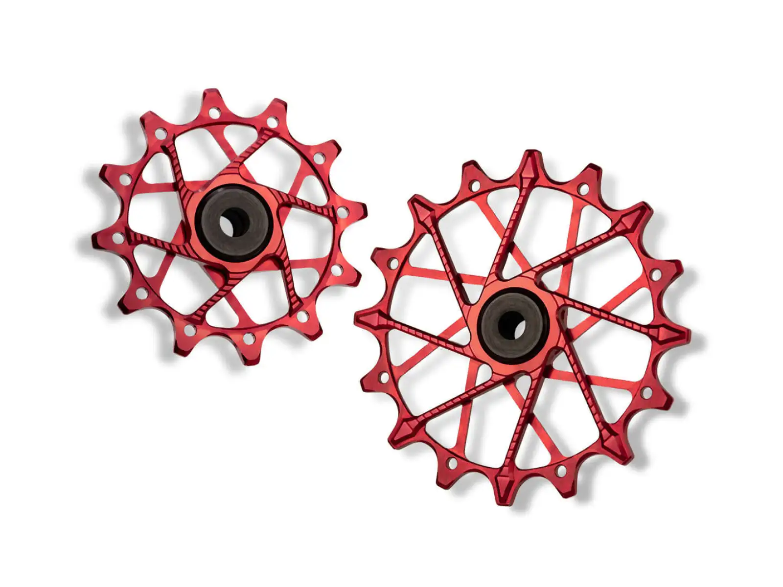 Garbaruk guide and pulley for Sram Force AXS 12 sp. black/red