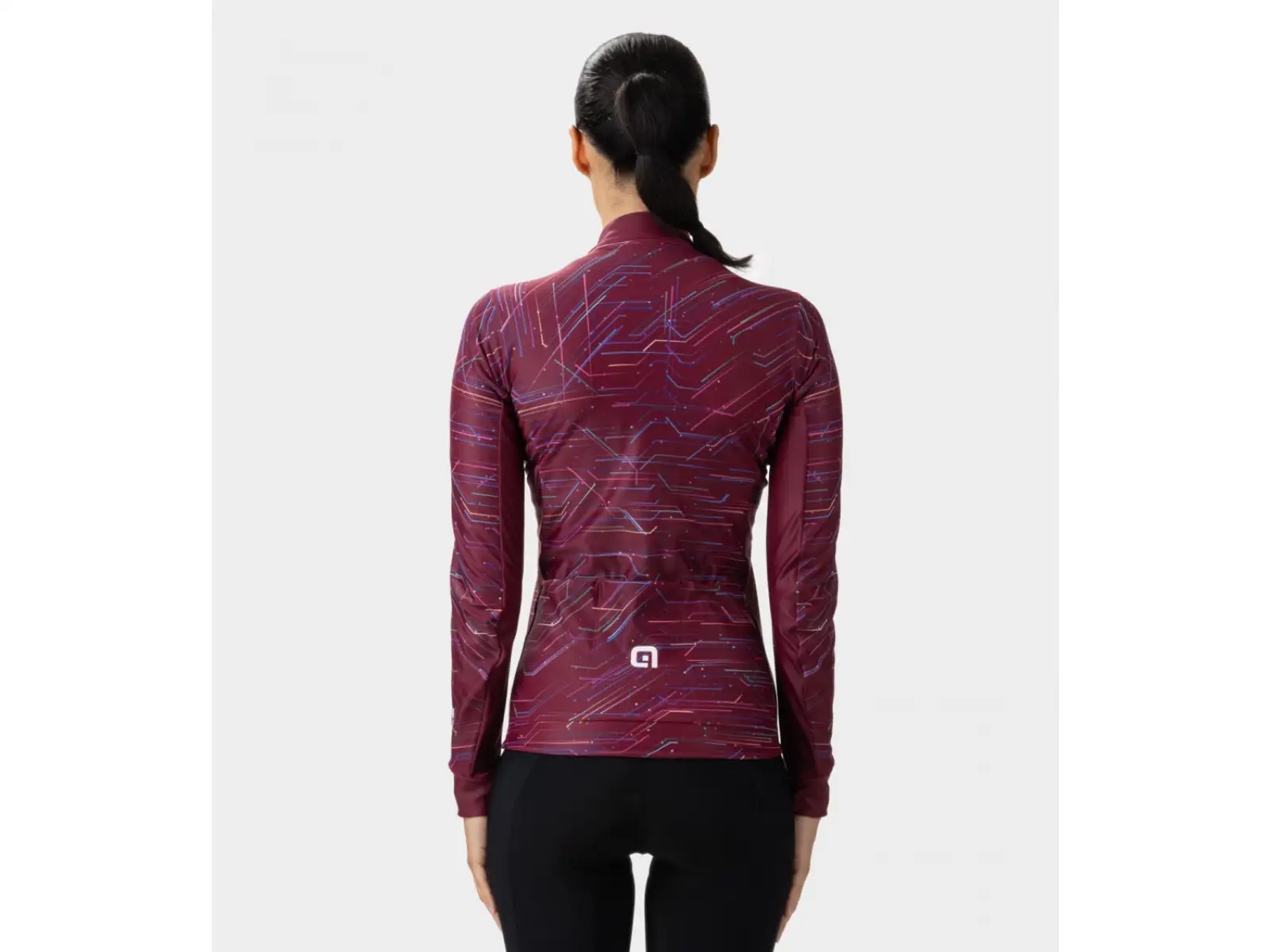 Alé Byte PR-E women's jersey long sleeve Bordeaux