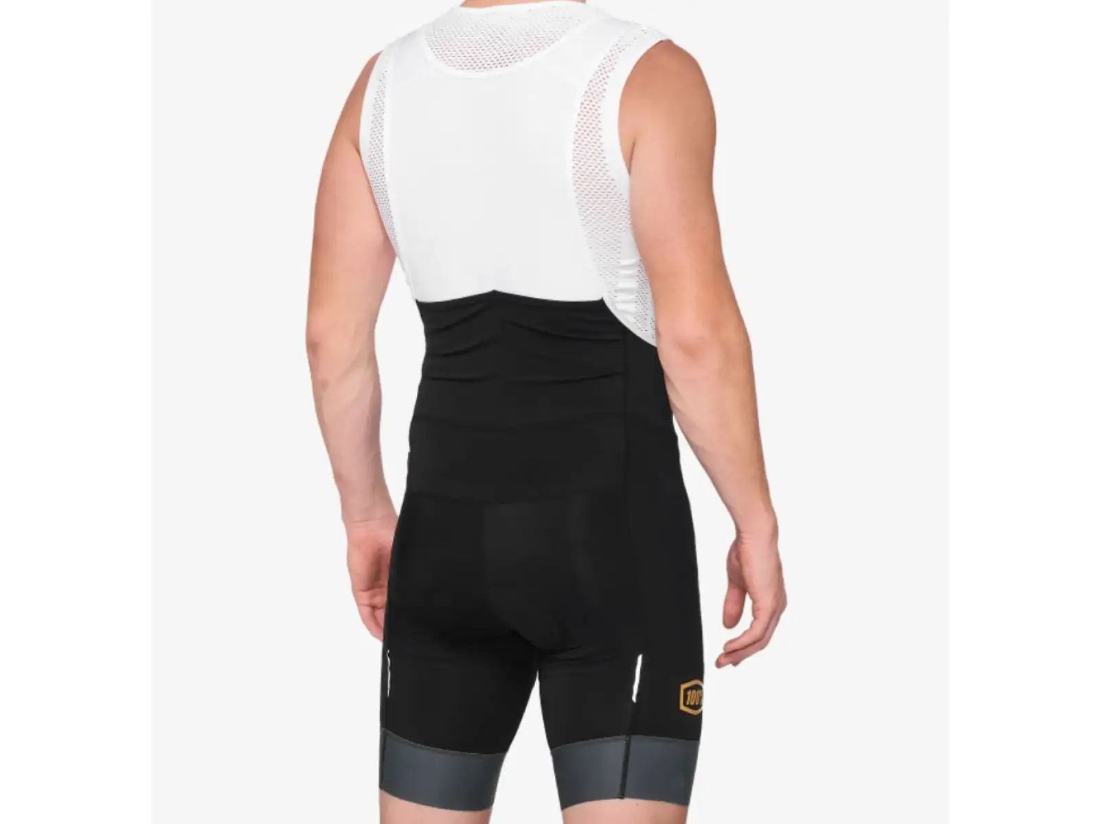 100% Exceeda Bib Shorts Men Black/Charcoal