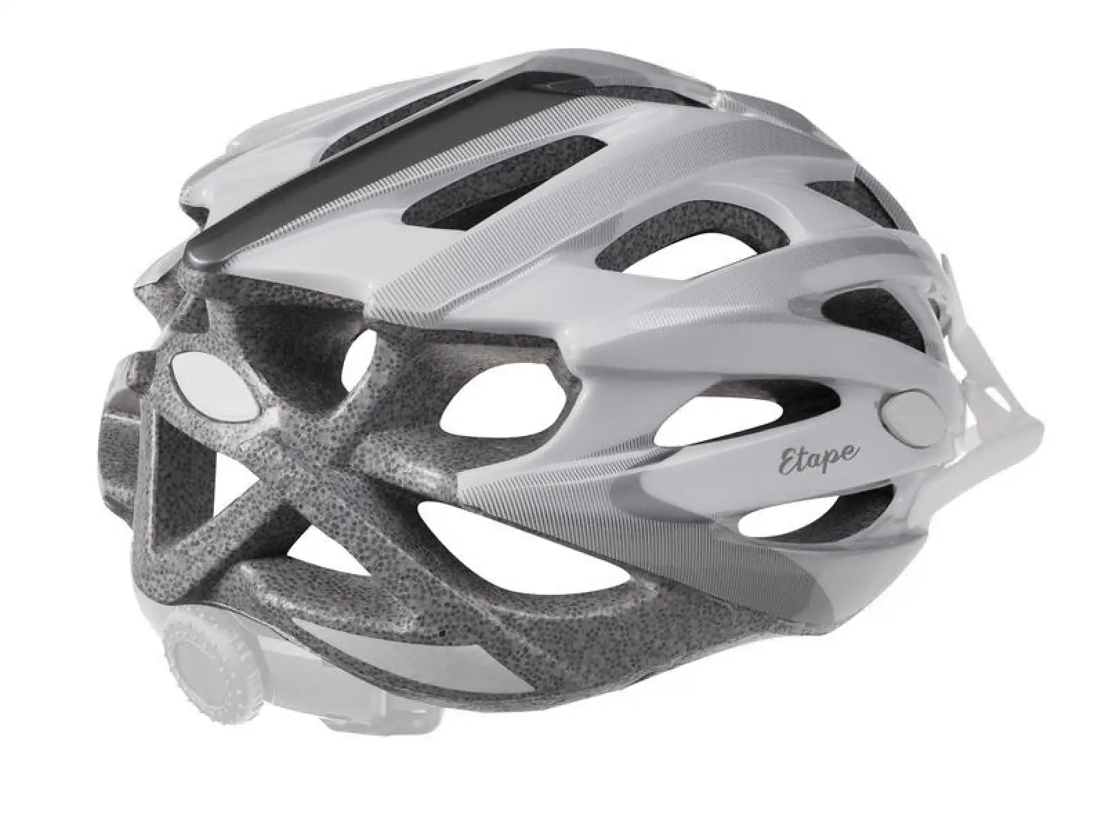 Etape Venus women's cycling helmet white/silver matte