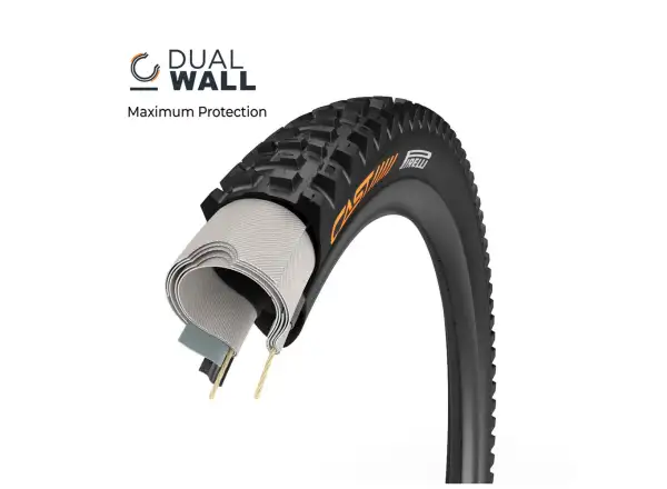 Pirelli CAST Antagonist DW, SmartEVO DH, 29x2.4, MTB tire black