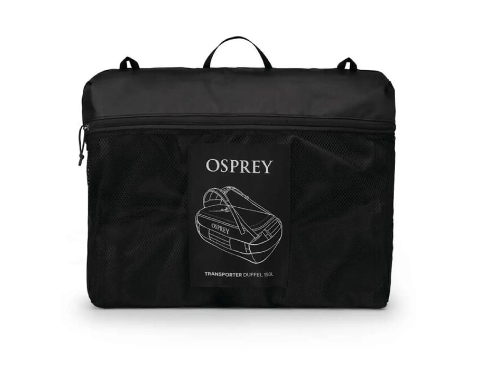 Osprey Transporter Duffel 150 travel bag Raven Black