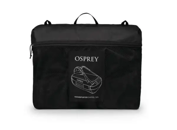 Osprey Transporter Duffel 150 travel bag Raven Black