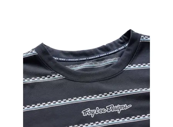 Troy Lee Designs Skyline Ride men's jersey short sleeve Checked Out Carbon