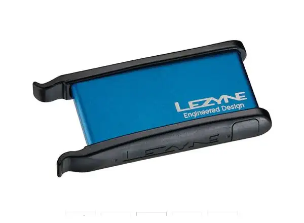 Lezyne Lever Kit patch kit in Alu box + tire levers