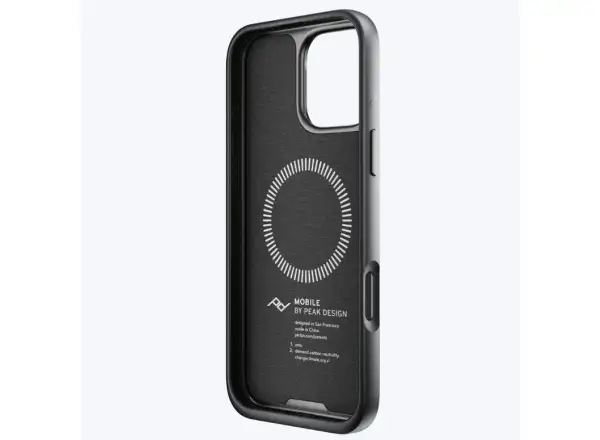 Peak Design Mobile Everyday Fabric Case iPhone 16 Pro Max case Charcoal