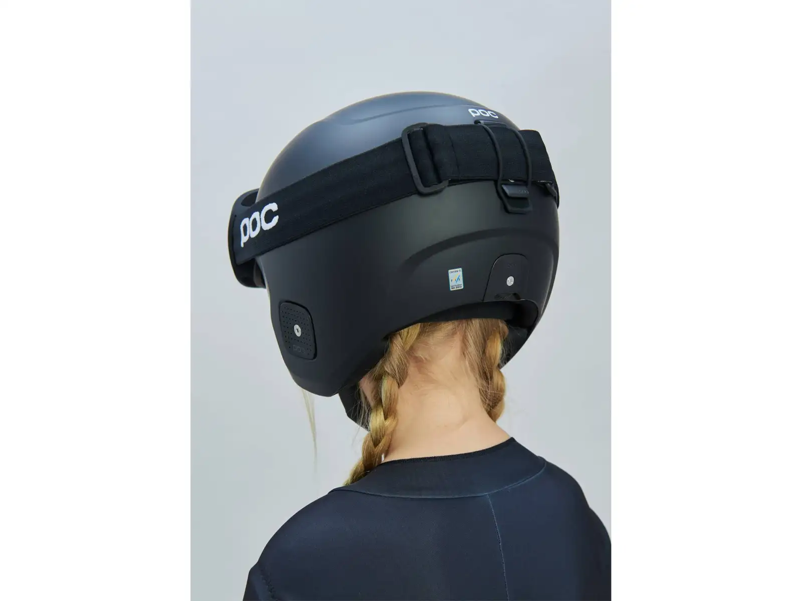 POC Skull Dura Jr ski helmet Uranium Black Matt