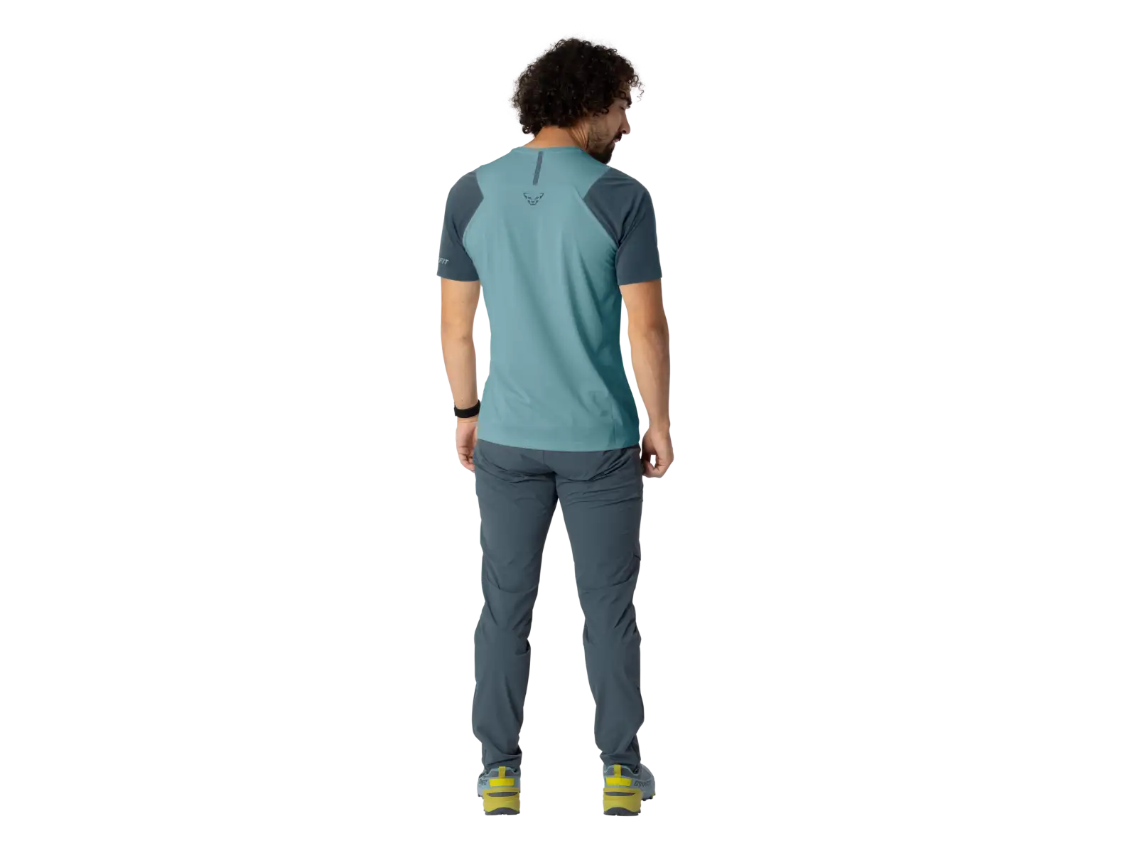 Dynafit Transalper men's short sleeve T-shirt Smoke Blue