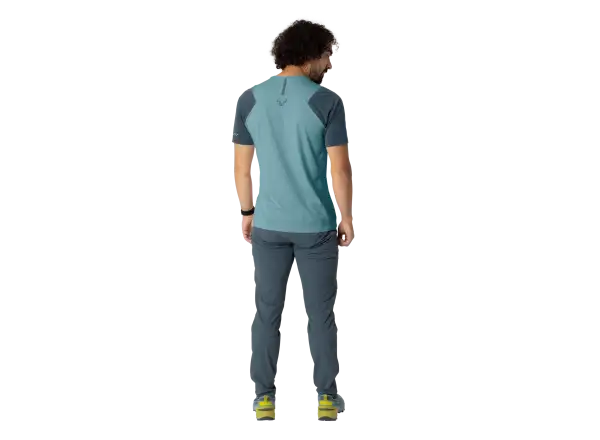 Dynafit Transalper men's short sleeve T-shirt Smoke Blue