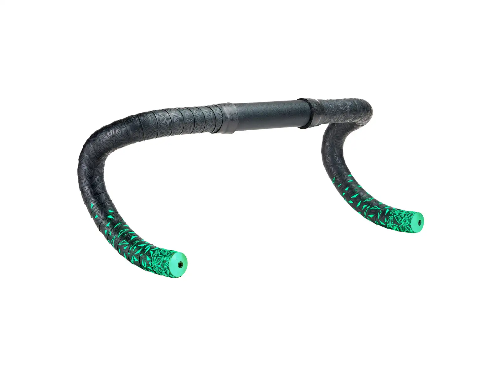 Supacaz Super Sticky Kush Star Fade bar tape celeste star fade/celeste plugs