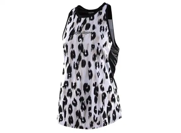 Troy Lee Designs Luxe women's sleeveless jersey Wild Cat white