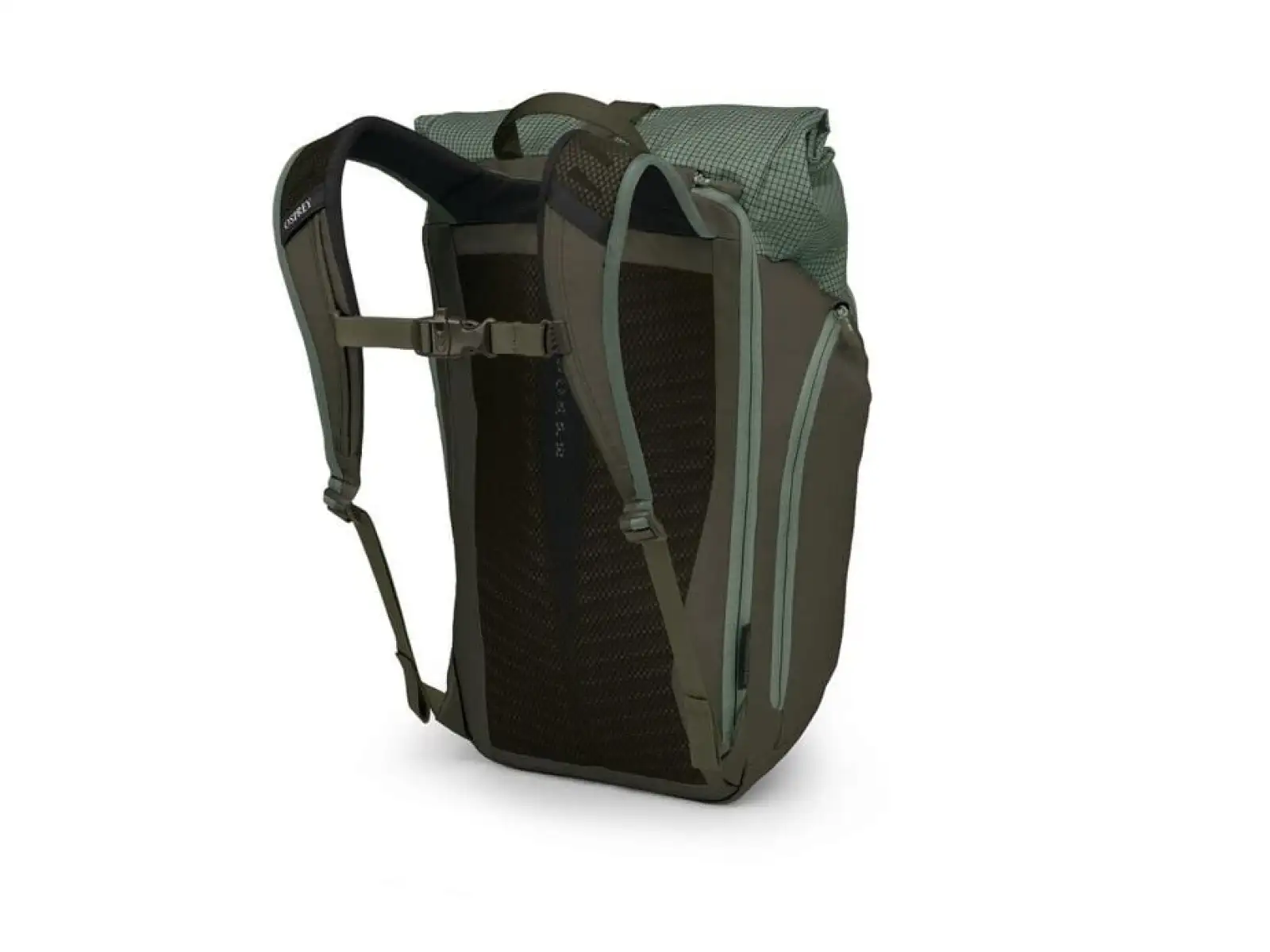 In stock New Osprey Transporter Roll Top backpack Pine Leaf