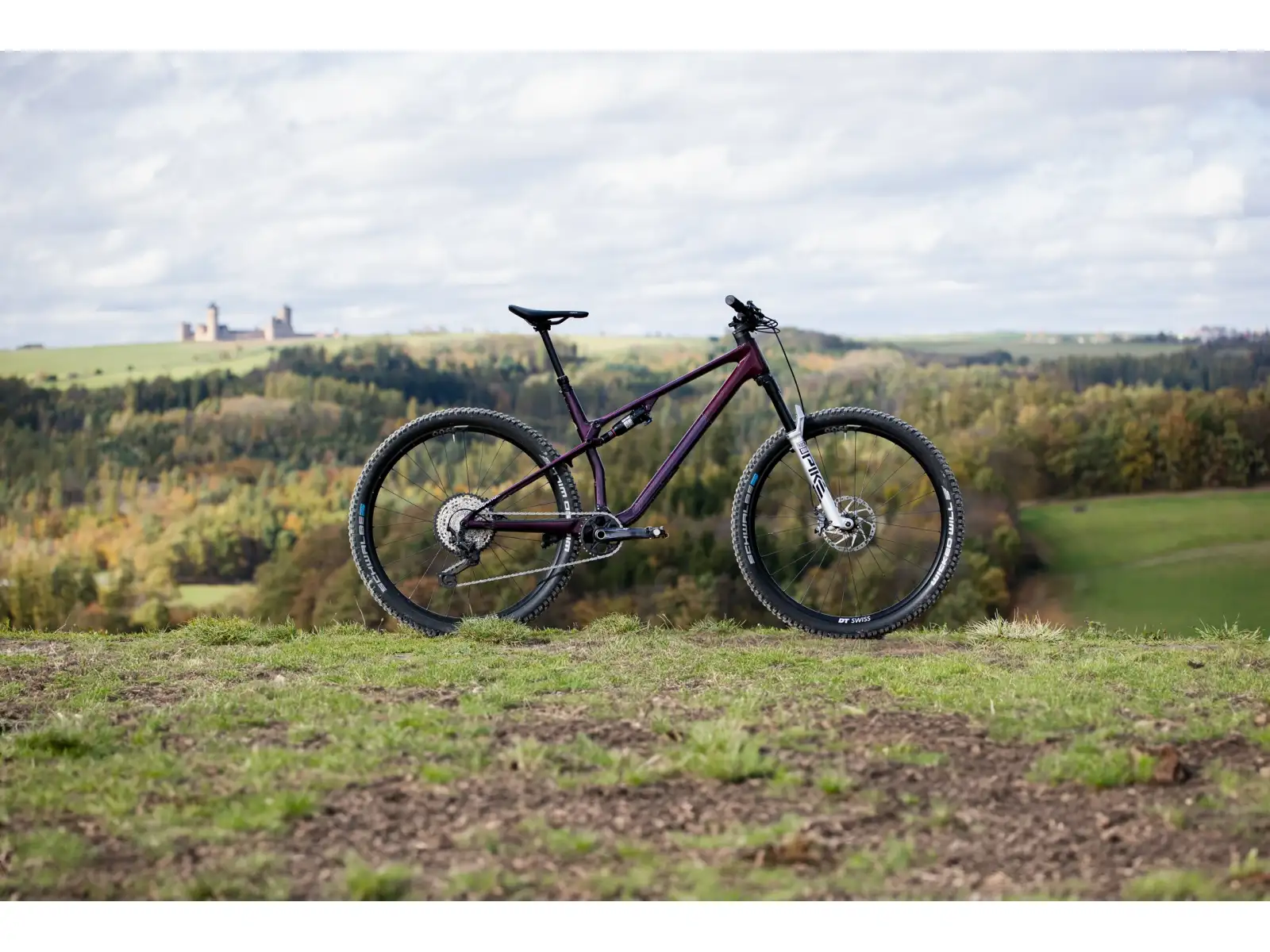 Superior XF 9.7 DC mountain bike Matte Berry Carbon