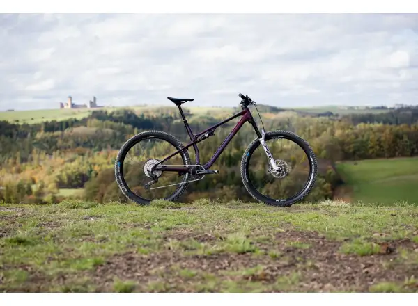 Superior XF 9.7 DC mountain bike Matte Berry Carbon