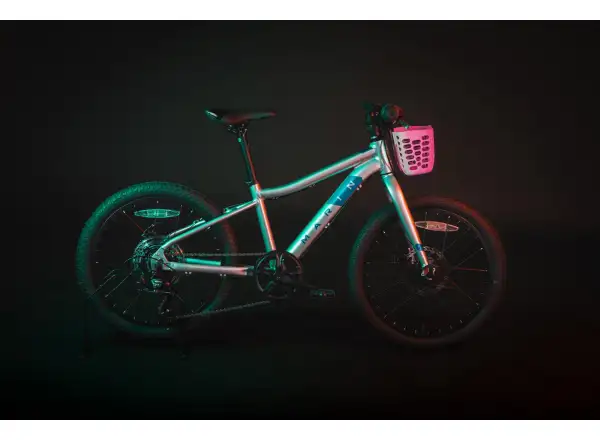 Force kids handlebar basket pink