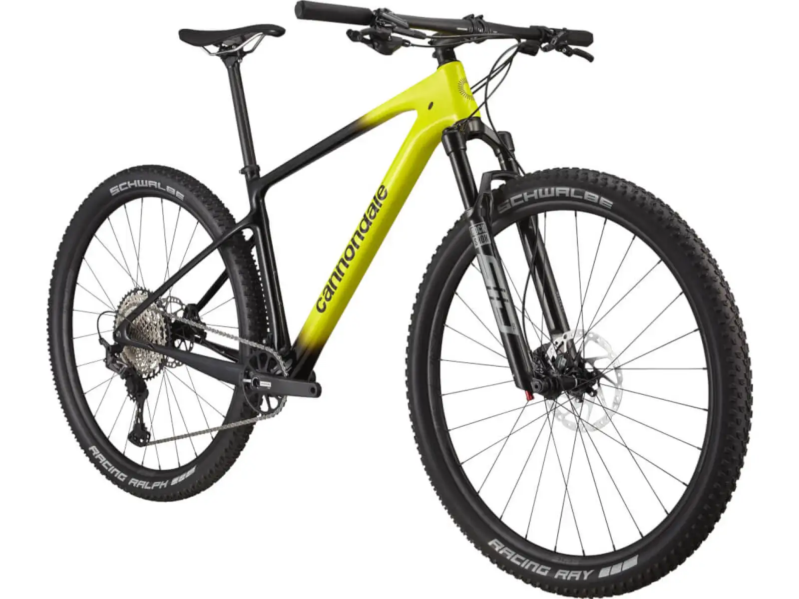 Cannondale Scalpel HT Carbon 3 mountain bike Hightlighter