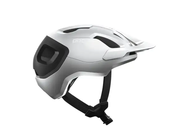 POC Axion Race MIPS helmet Uranium Black/Argentite Silver Matt