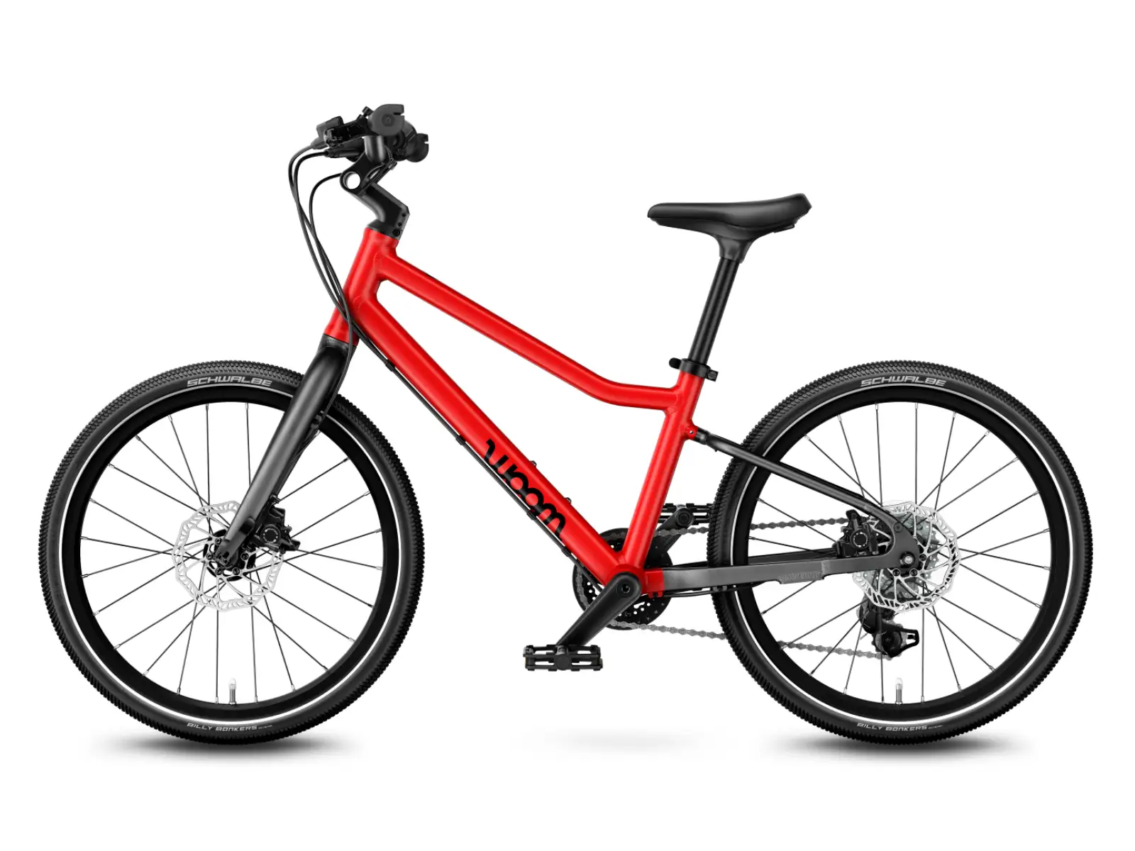 Woom 4 Explore children's bike 20" Red