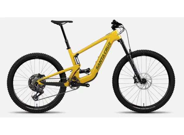Santa Cruz Heckler SL 1 C 70 full-suspension e-bike Gloss Mustard Yellow