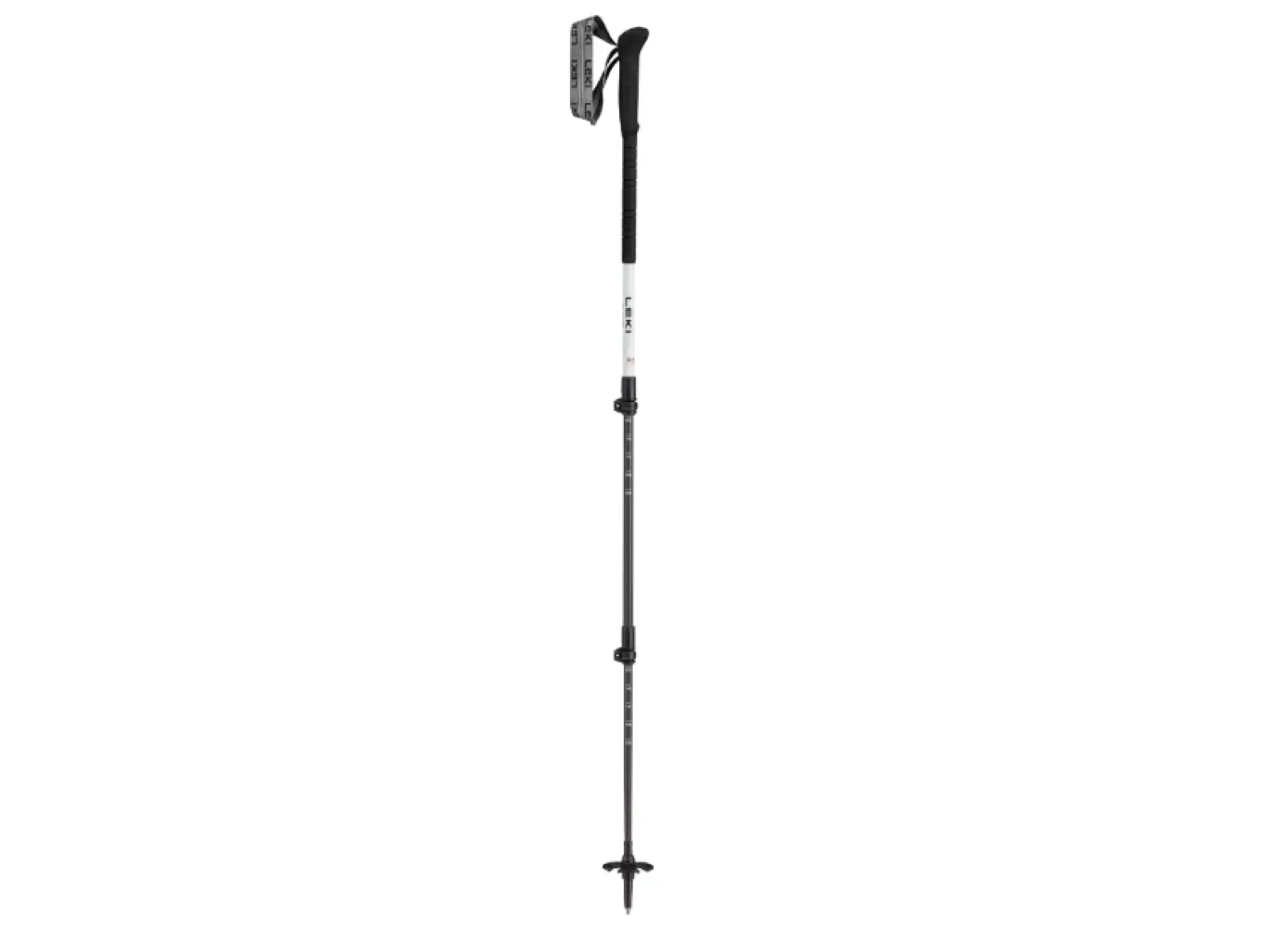 Leki Skytera Carbon Lite trekking poles white-black-neonorange