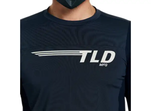 Troy Lee Designs Ruckus Ride men's jersey 3/4 sleeve Wings Carbon