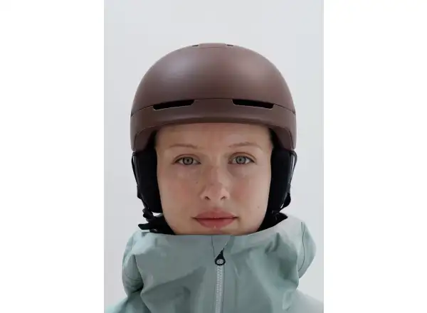 POC Obex MIPS ski helmet Bronzite Brown Matt