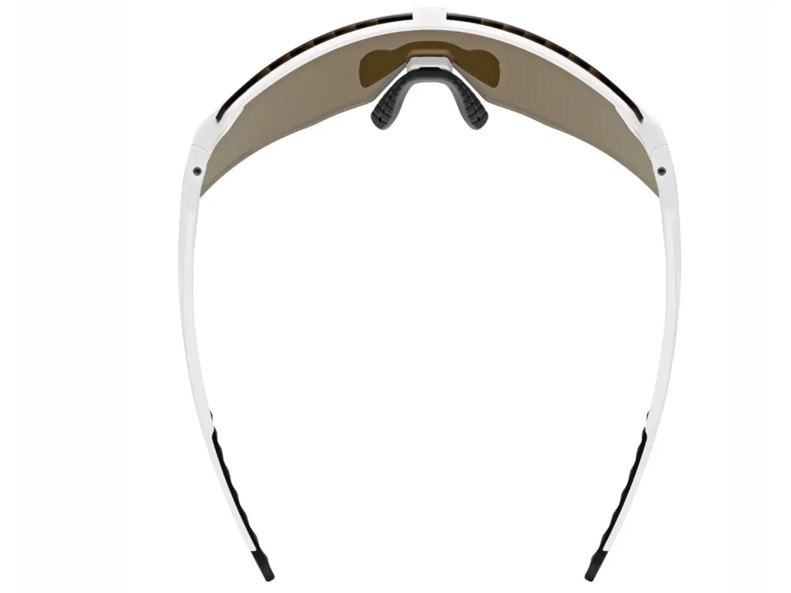 Uvex Pace Stage ColorVision glasses White Matt/Mirror Green