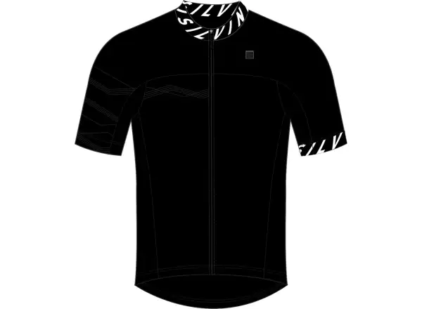 Silvini Stelvio men's jersey short sleeve black/white