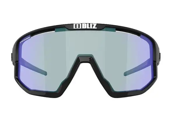 Bliz Fusion Nano Optics cycling glasses Matt Black Photocromic Brown/Blue Multi