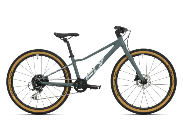 Superior F.L.Y. 24 Matte Trooper Green/Hologram Chrome children's mountain bike