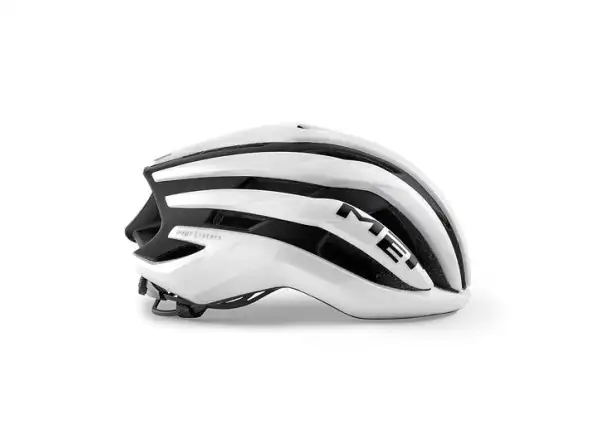 MET Trenta MIPS road helmet white/black matte/glossy