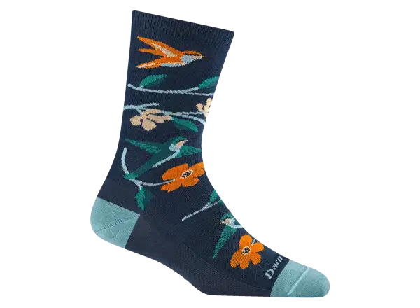 Darn Tough Birds of a Feather Crew Lightweight women's socks Midnight