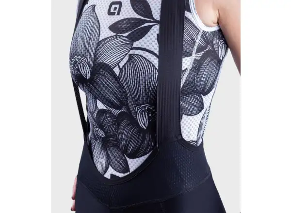 Alé PR-S Master 2.0 women's bib shorts with pad Black/Fluo Pink