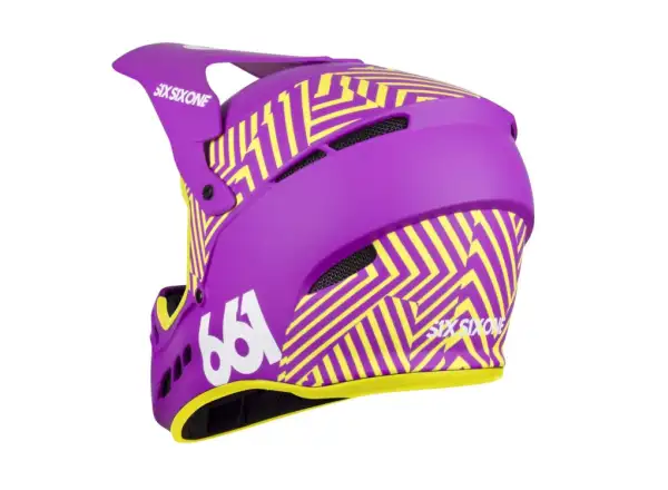661 Reset downhill helmet Dazzle Purple