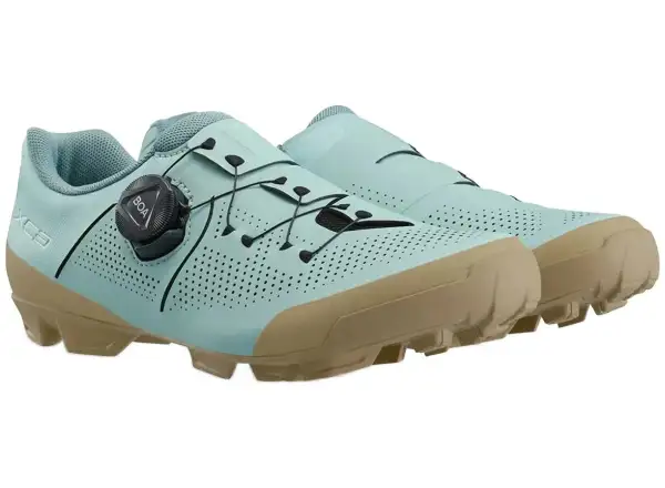 Shimano SH-XC302 women's MTB shoes light blue