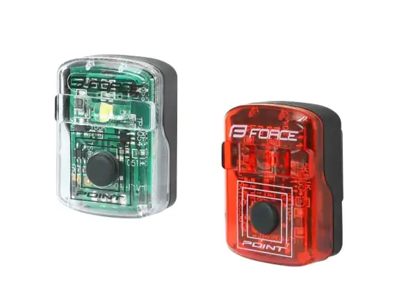 Force Point set of lights front and rear USB