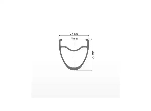 DT Swiss R 460 DB road rim black