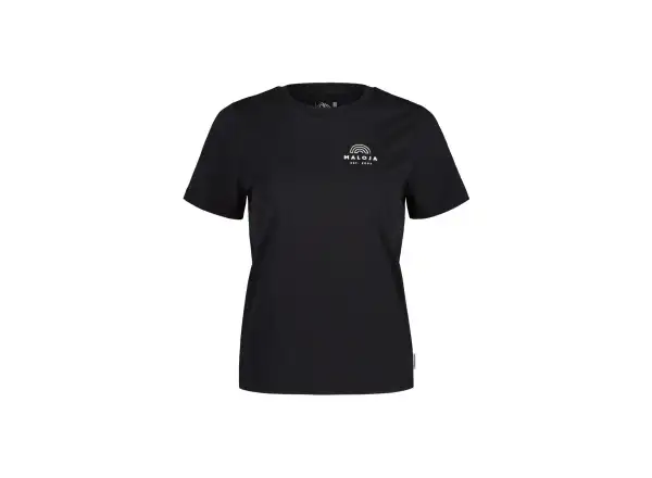 Maloja KanzelM. women's t-shirt short sleeve Deep Black