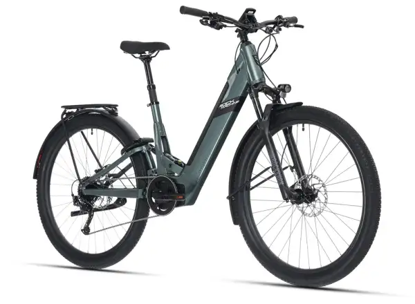 Rock Machine Crossride e450 FS low-entry full-suspension e-bike Ocean Grey/Black
