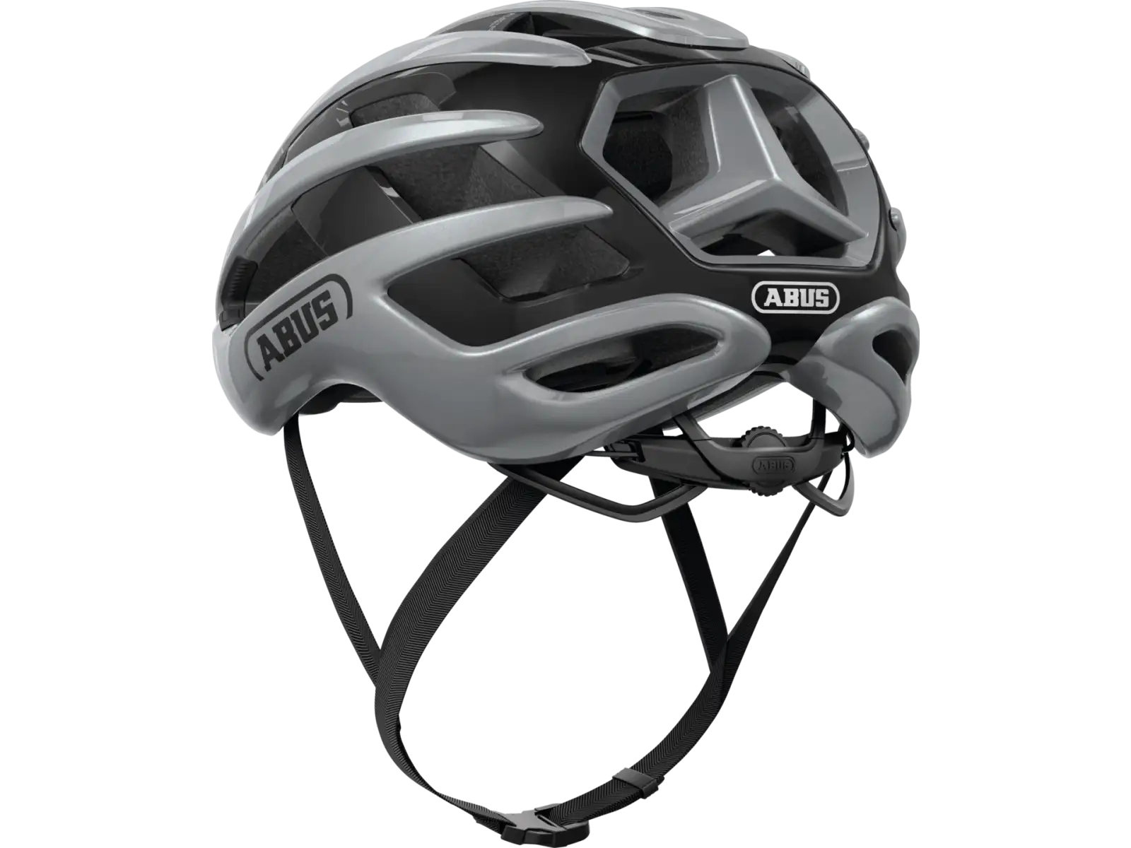 Abus AirBreaker 2.0 road helmet Graphite Silver