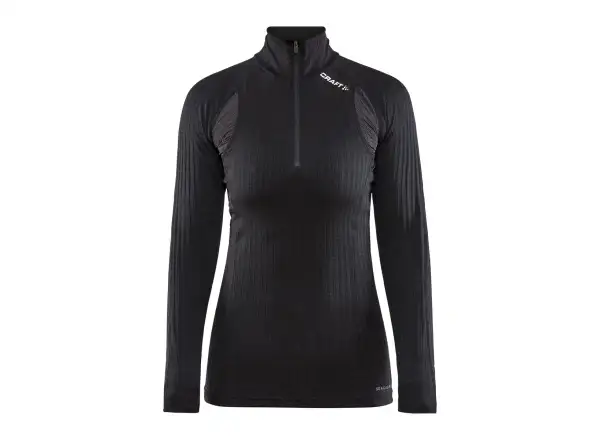 Craft Active Extreme X Zip women's long sleeve shirt black