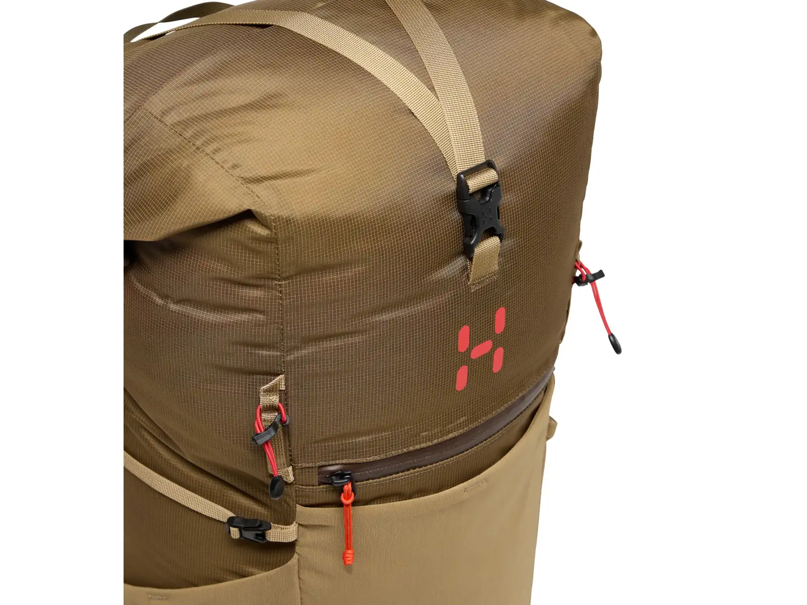 Haglöfs Magma Rolltop 40 WR backpack Teak Brown/Oak Brown 40l