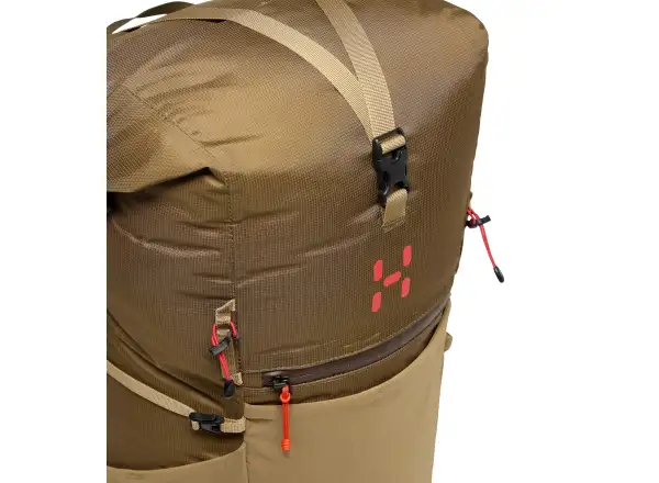 Haglöfs Magma Rolltop 40 WR backpack Teak Brown/Oak Brown 40l
