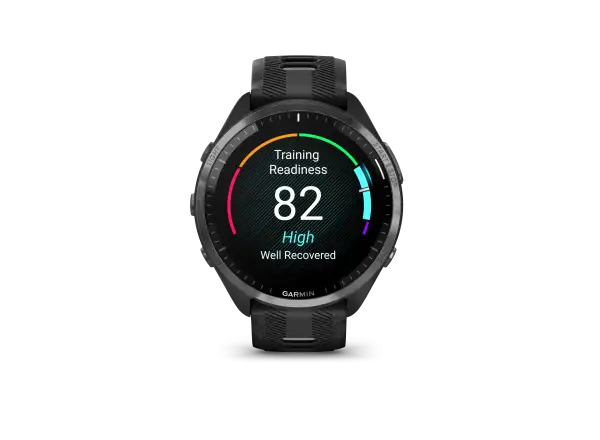Garmin Forerunner 965 smart watch Carbon Grey Titanium DLC/Black