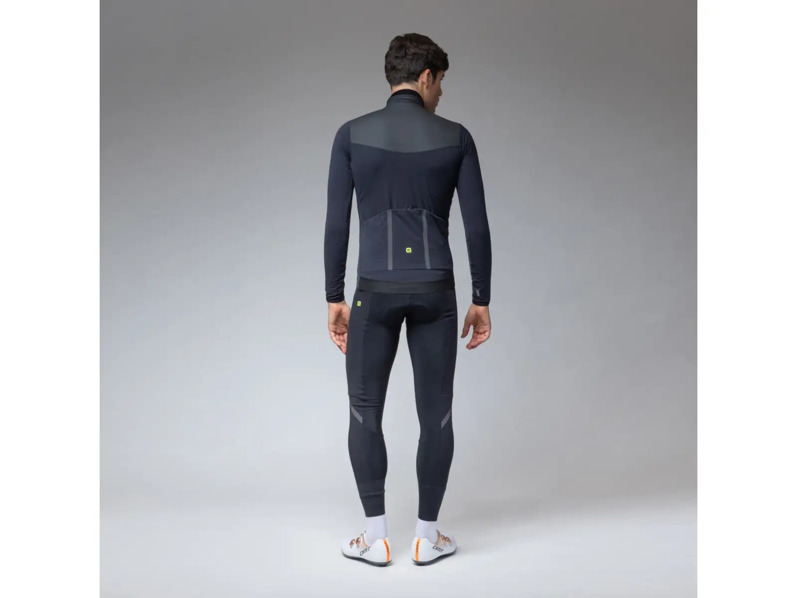 Alé R-EV1 Wool Speed men's winter cycling jacket Black