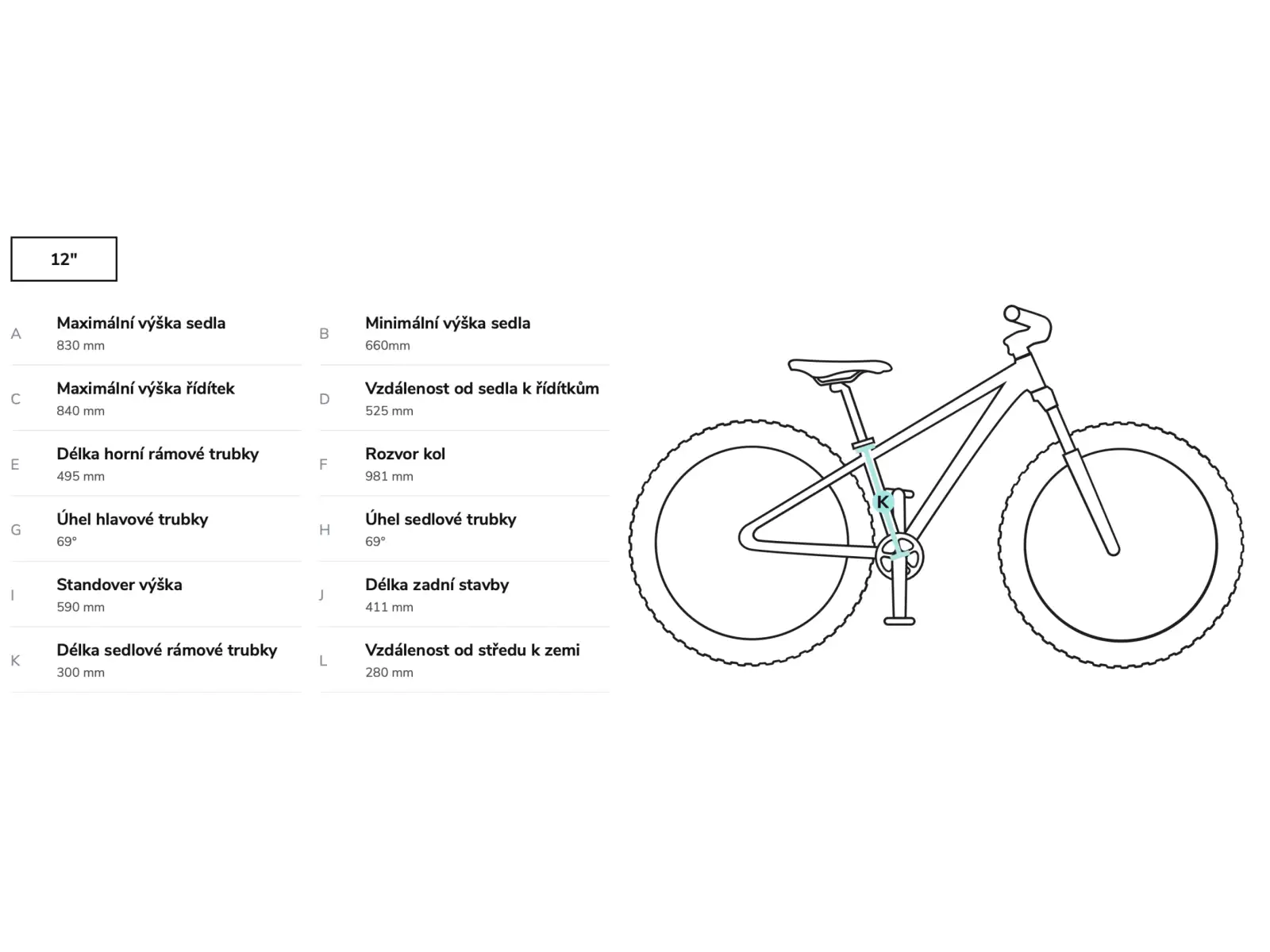 Beany Zero 26 children's bike Blue